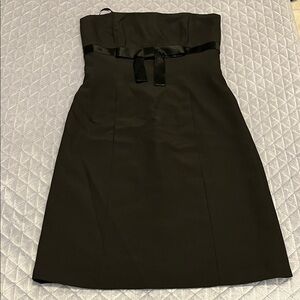 Laundry By Shelli Segal Black Strapless Dress